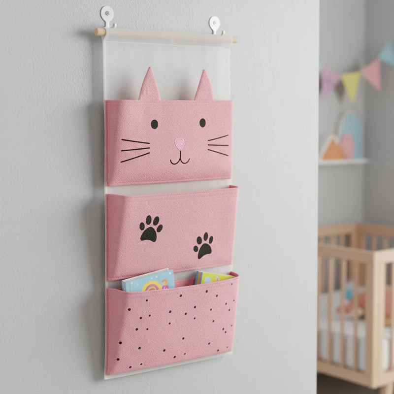 Organizador Infantil de Pendurar – 3 Divisórias