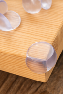 Kit 12 Protetores de Canto em Silicone Transparente