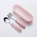 Conjunto de Talheres Infantil – Seguro e Prático- Aço Inox